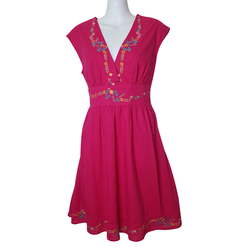 Guess Kleid aus Baumwolle in Rosa / Pink