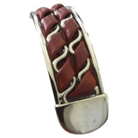 Tod's Bracelet en cuir et métal