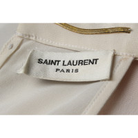 Saint Laurent Bovenkleding Zijde in Crème