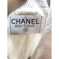 Chanel Jas/Mantel Katoen in Wit