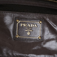 Prada Handtas met logo-details