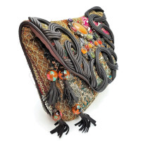 Antik Batik clutch in multicolor