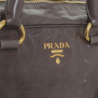 Prada Handtas met logo-details