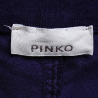 Pinko pantaloni di velluto in viola