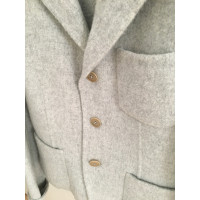Ralph Lauren Purple Label Jacket/Coat Cashmere in Grey