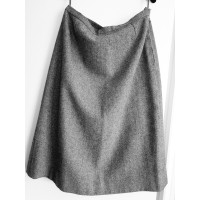 Hermès Skirt Wool in Grey