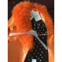 Saks Potts Jacket/Coat Leather in Orange