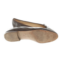 Unützer Slippers/Ballerinas Patent leather in Brown