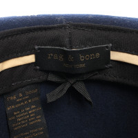 Rag & Bone Hat/Cap Wool in Blue
