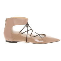 Jimmy Choo Sandals Patent leather in Nude