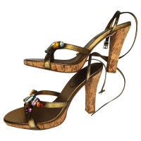 Karen Millen Sandals with semi-precious stones