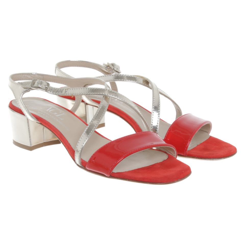 Agl Patent leather sandals