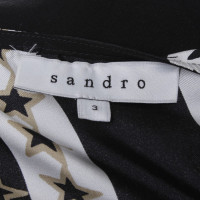 Sandro Bluse mit Muster