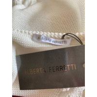 Alberta Ferretti Strick aus Baumwolle in Weiß