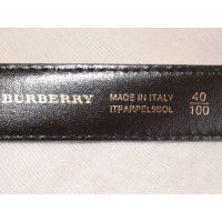 Burberry Gürtel aus Leder in Beige
