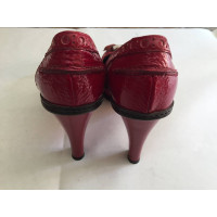Céline Pumps/Peeptoes Patent leather in Red
