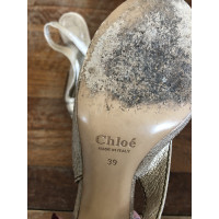 Chloé Sandalen Leer in Goud