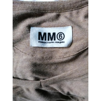 Mm6 By Maison Margiela Dress Viscose in Beige