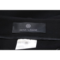 Rena Lange Hose aus Wolle in Schwarz