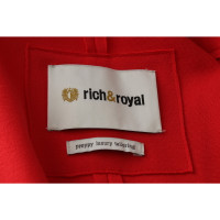 Rich & Royal Jacke/Mantel in Rot