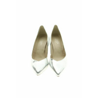 Minelli Sandals Leather in Silvery