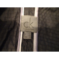 Calvin Klein Jacke/Mantel aus Leder in Braun