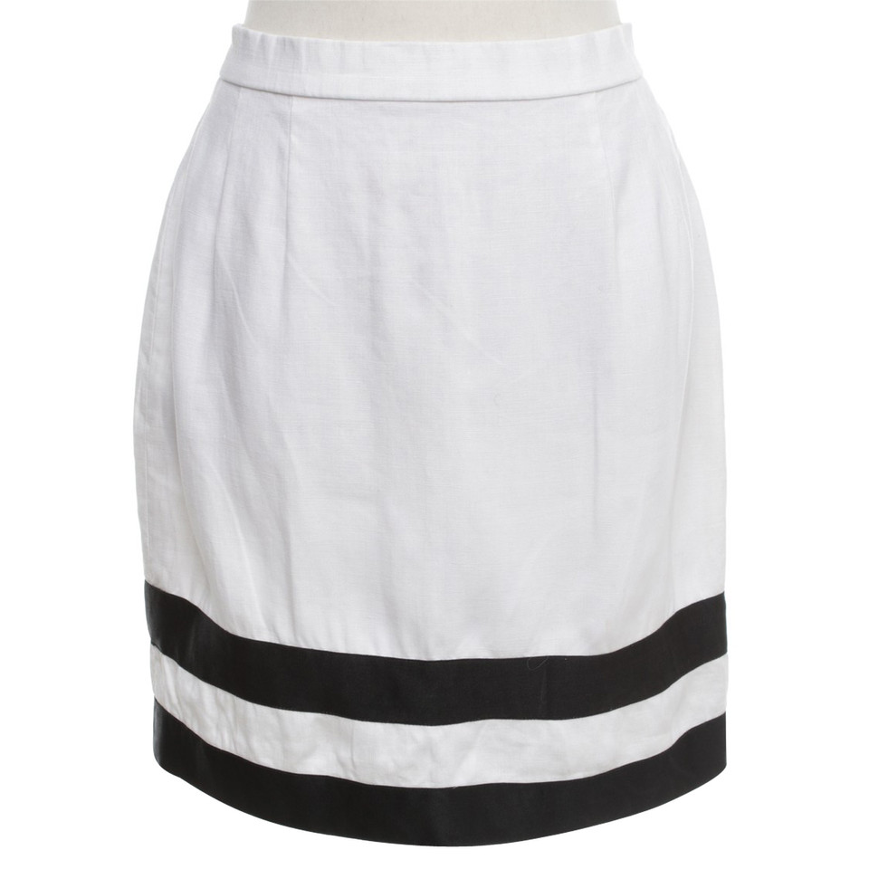 Chanel skirt with stripes
