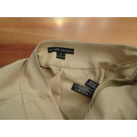 Ralph Lauren Black Label Rok Katoen in Beige