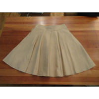 Ralph Lauren Black Label Rok Katoen in Beige