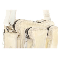 Jamin Puech Handtasche aus Lackleder in Creme