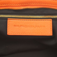 Balenciaga City Bag en Cuir en Orange