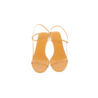 The Row Sandals Leather in Ochre