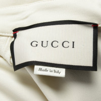 Gucci Vestito in Viscosa in Crema