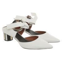 Proenza Schouler Pumps/Peeptoes Leather in White