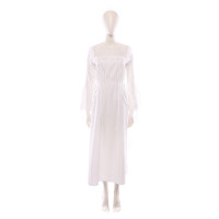 Giambattista Valli Kleid aus Baumwolle in Weiß