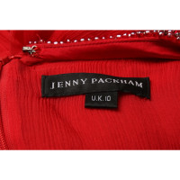 Jenny Packham Kleid aus Seide in Rot