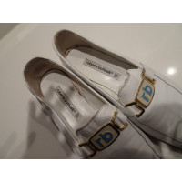 Roberto Botticelli Chaussures de sport en Cuir en Blanc