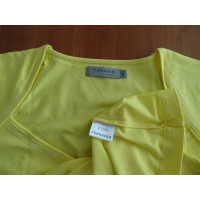 Turnover Top Viscose in Yellow