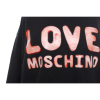 Moschino Love Oberteil aus Baumwolle in Schwarz