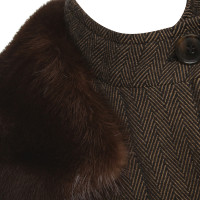 Dolce & Gabbana Coat with fur collar