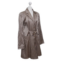 Versace Manteau en brun clair