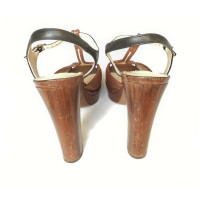 L'autre Chose Sandals Leather in Brown