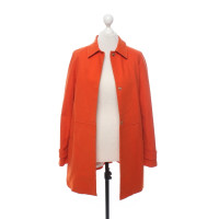 Lacoste Jacket/Coat in Orange