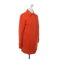 Lacoste Jacket/Coat in Orange