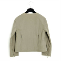 Christian Dior Jacket/Coat Cotton in Khaki
