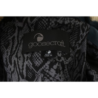 Goosecraft Jacke/Mantel aus Leder in Blau