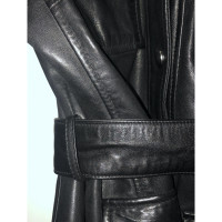 Loopy Mango Jacket/Coat Leather in Black