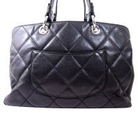 Chanel Shopper Leather in Black