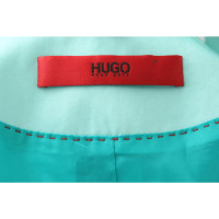 Hugo Boss Blazer Cotton in Turquoise