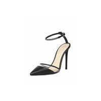 Alevì Pumps/Peeptoes Leather in Black
